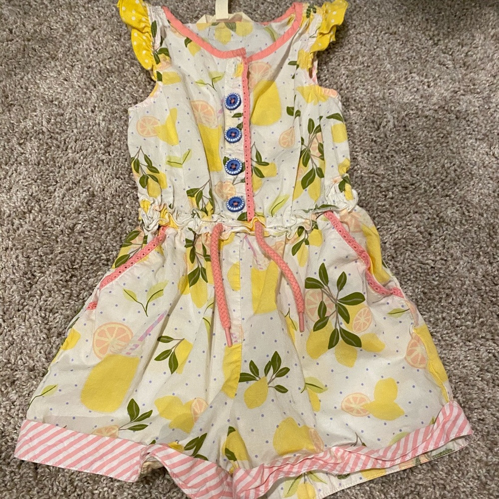 Matilda Jane lemonade romper